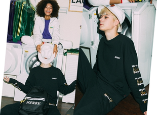 NERDY 宽松卫衣 Glitter明星同款