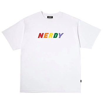 NERDY彩虹短袖宽松流行