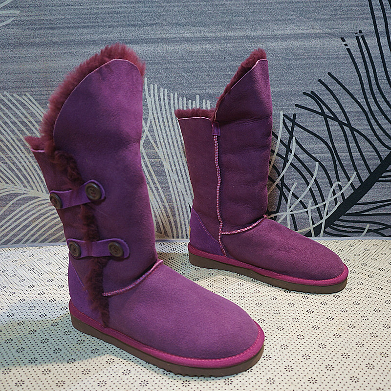 26-4 年底清仓 断码 真皮羊毛女士雪地靴（看详情说明）超值女靴