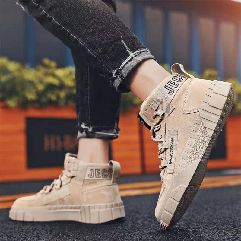 New products Running shoes gym shoes man Gaobang Riding boots British style Boots Tooling boots Boots Motorcycle bootsin the Men's Shoes, Boots  category - from Buy2taobao.com to provide professional Taobao agent buy service