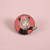 间谍过家家阿尼亚金属徽章动漫周边可爱胸针书包别针配饰送人礼物