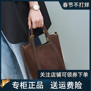 Viney托特包包2026新款秋冬真皮斜挎包手提菜篮子大容量单肩女包