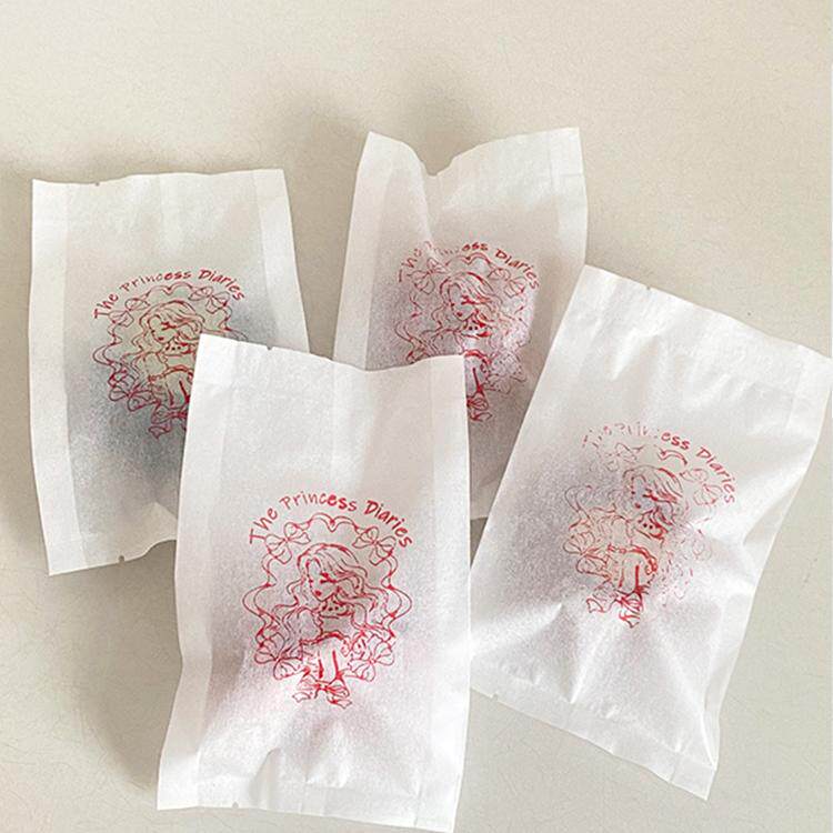 冷藏冰面包司康饼干法式包装袋白色棉纸覆膜烘焙防油食品级纸袋
