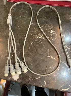 数码烫一拖四电源线24v