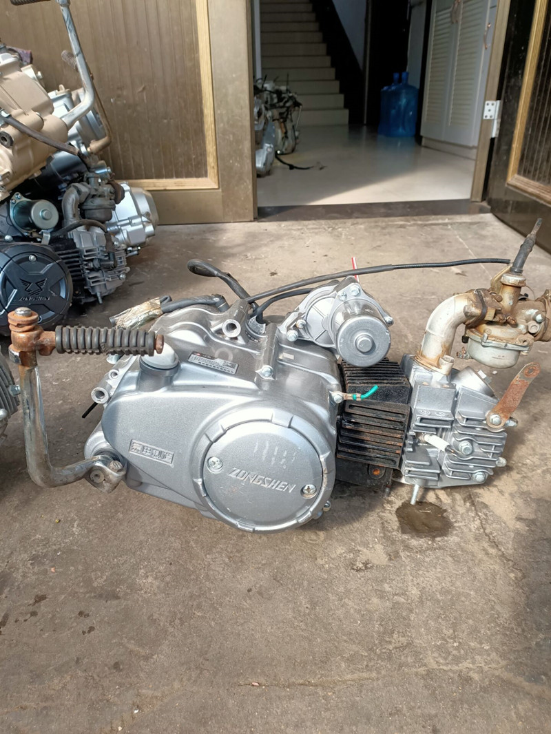原装二手宗申隆鑫力帆110三轮车弯梁摩托车发动机总成卧式大运