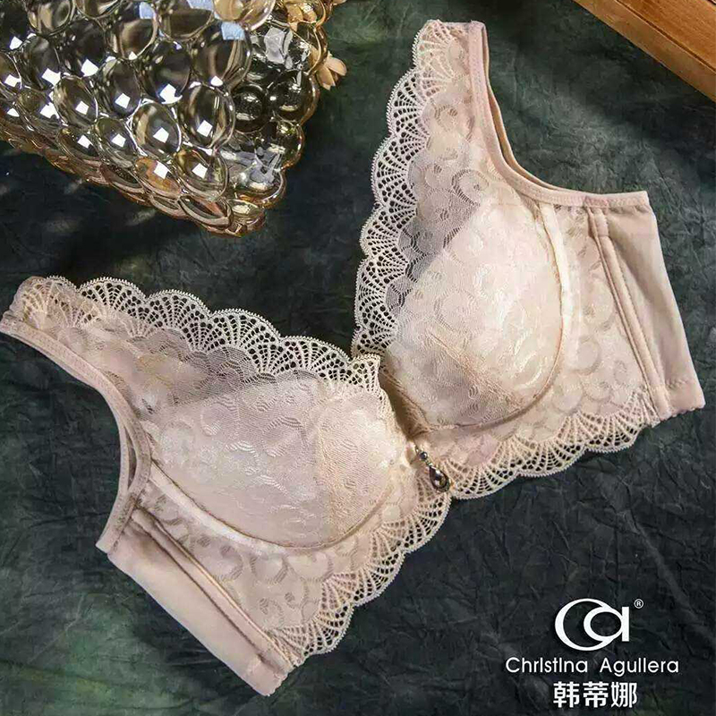 女小胸聚拢性感收副乳内衣文胸