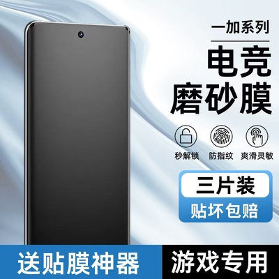 一加13防指纹磨砂水凝膜