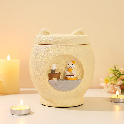 跨境新品猫咪狗狗骨灰盒宠物殡葬用品纪念收纳罐火化容器