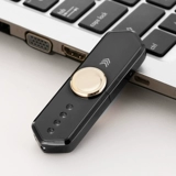 Волчок для пальца с зарядкой, разноцветная модная зажигалка для друга