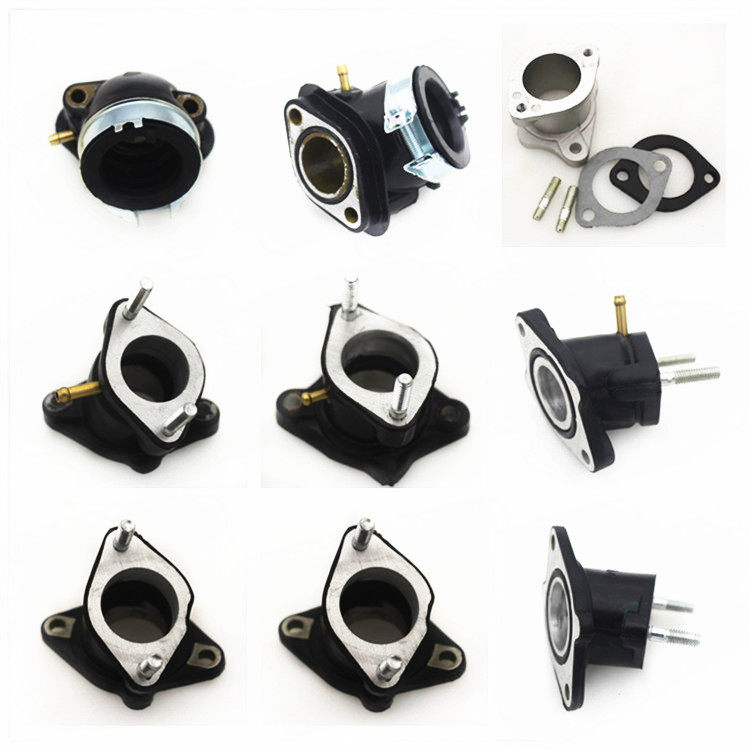 125摩托车配件 踏板车助力车化油器接口 GY6125 CG125 QJ125 欧二