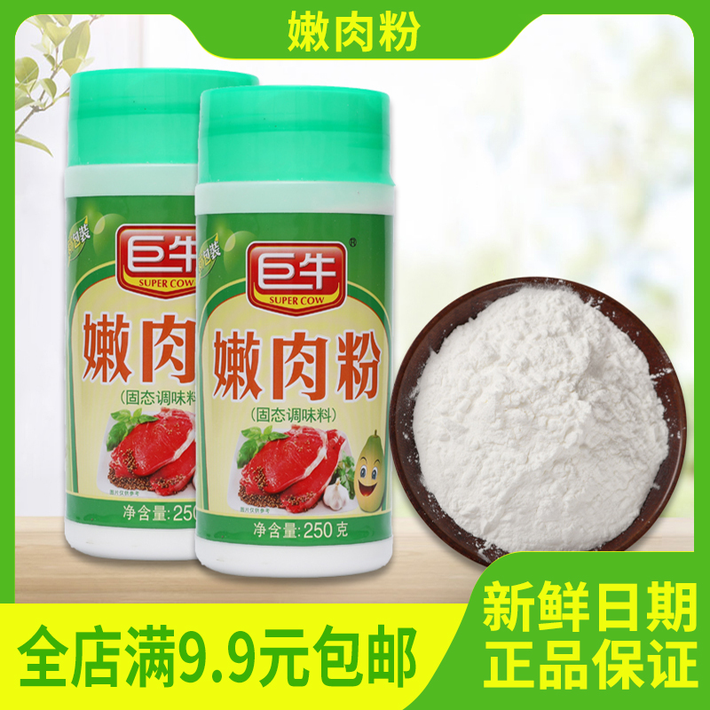 嫩肉粉250g食用腌制烧烤厨师牛肉牛排松肉粉高弹素烧烤腌肉嫩肉粉