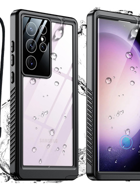 Full Protection Waterproof Cover Case For Samsung Galaxy S22 S23 S24 S25 Plus Ultra防水保护壳防震套