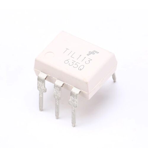 原装正品 TIL113M DIP-6 直插 达林顿光耦芯片