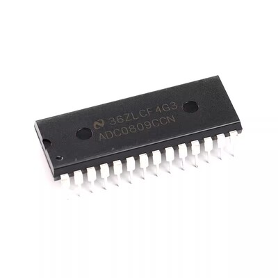 原装正品 直插 ADC0809CCN 8位模数A/D转换器芯片 DIP-28