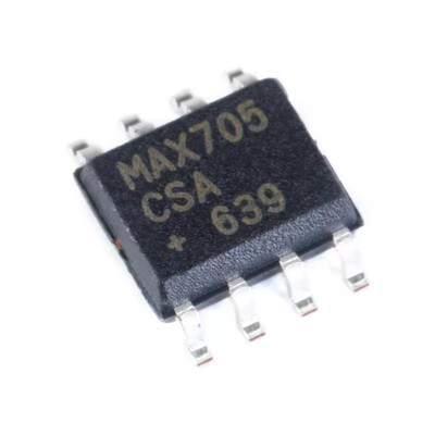 原装正品 贴片 MAX705CSA+T SOIC-8 微处理器 MCU监控芯片