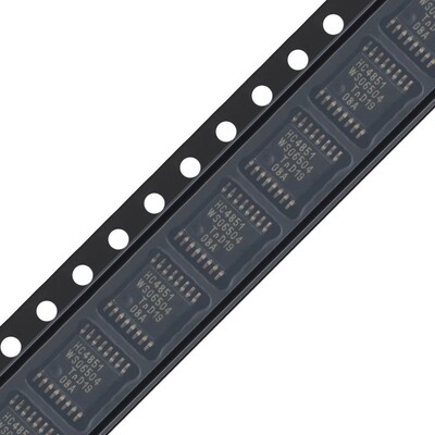 原装正品 74HC4851PW-Q100,11 TSSOP-16 8通道模拟多路复用器