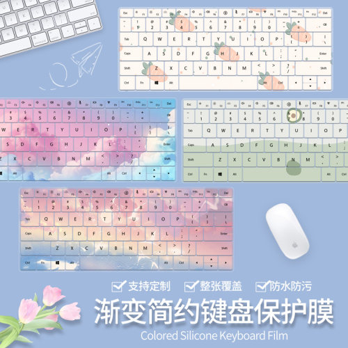 适用联想ThinkBook 16/16+/PG7/G6AI元启版渐变简约ins键盘保护膜