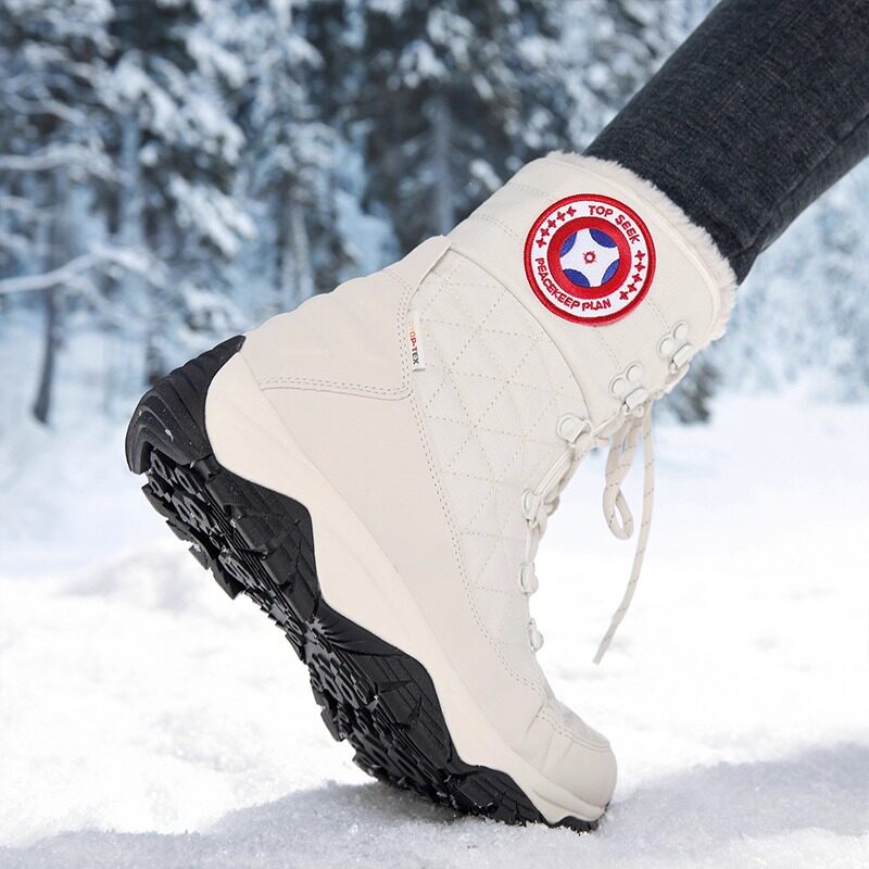 德国雪地靴女男冬季加绒加厚靴子雪地靴