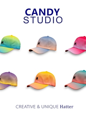 炒鸡炸眼荧光绿色水洗棒球帽子女潮春夏秋季遮阳纯色牛仔鸭舌帽男