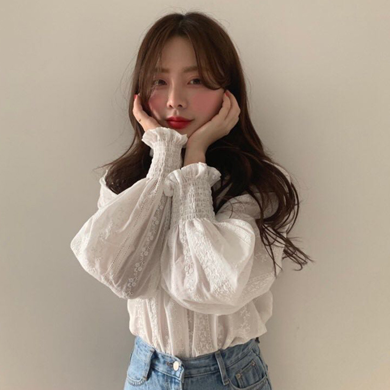 韩国ins甜美系少女早春小清新减