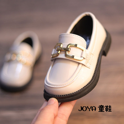 儿童皮鞋软底春秋新款英伦风单鞋