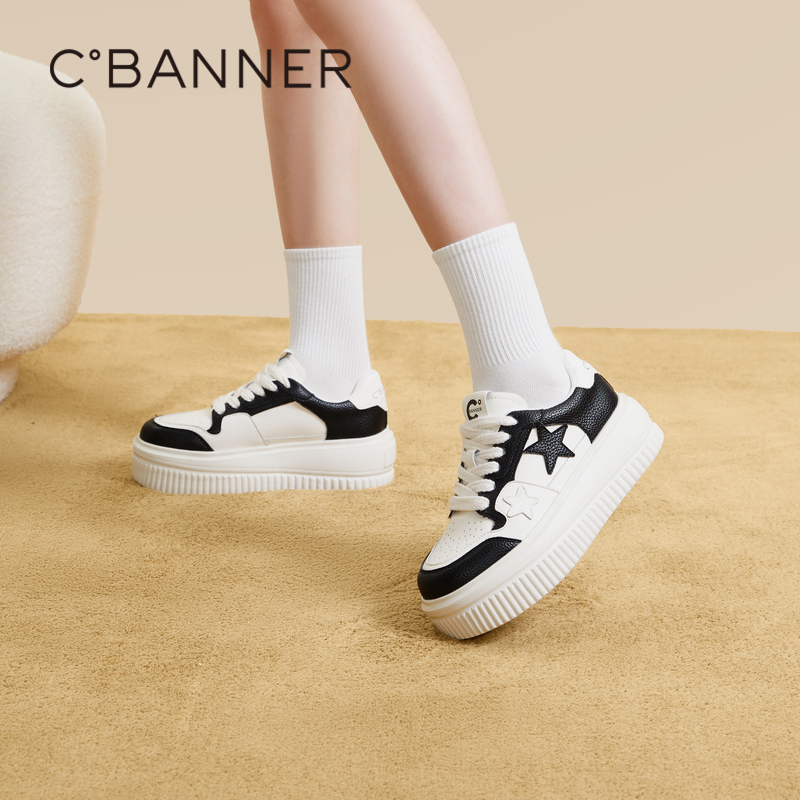 夏季厚底女鞋千百度休闲