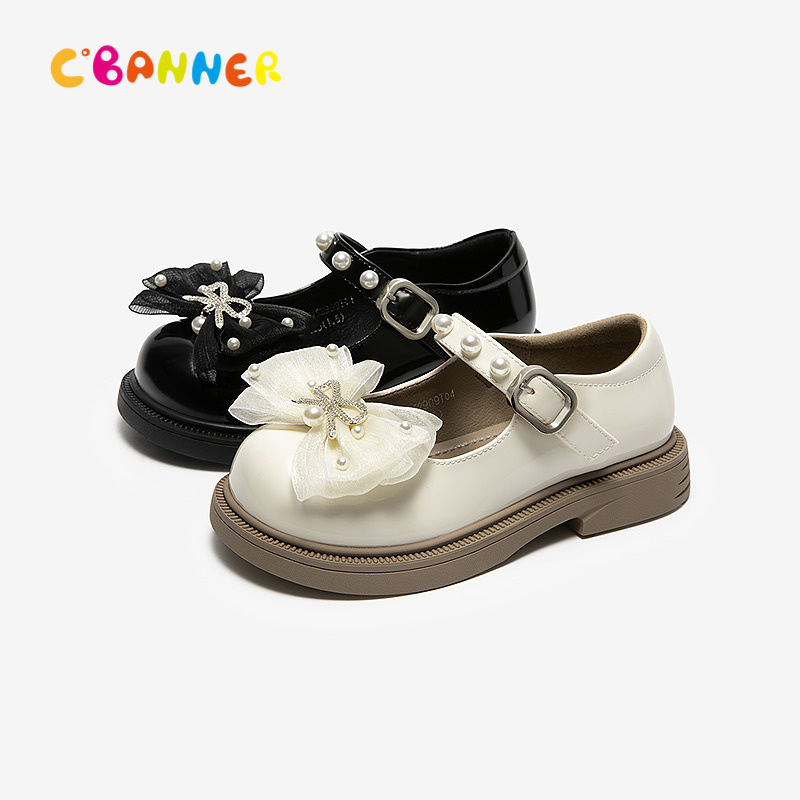 软萌玛丽珍造型 蝴蝶结点缀丰富鞋面层次