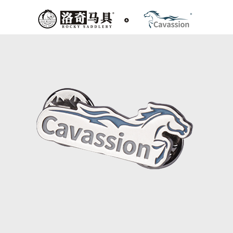 cavassion胸针马术服装