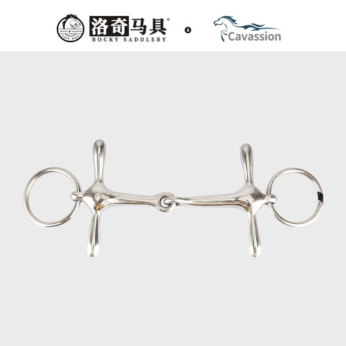 富尔莫小H型两节衔铁B型马用马具