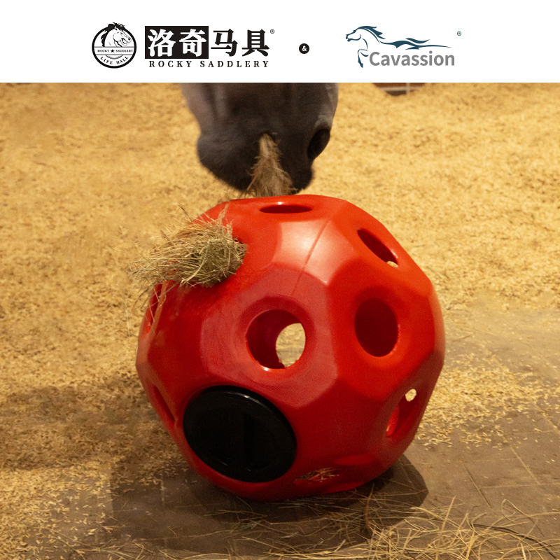 Cavassion干草玩具球马房用品