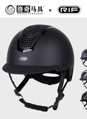 RIF满天星马术头盔男女儿童骑马头盔马术帽骑马安全认证专业装备