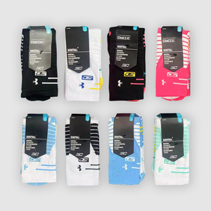 美式ua篮球袜专业高简刺绣库里6联名同款毛巾底加厚防滑实战袜子