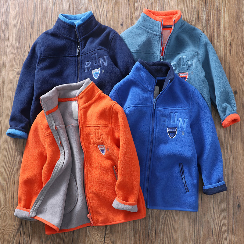 双面摇粒绒外套外穿内搭