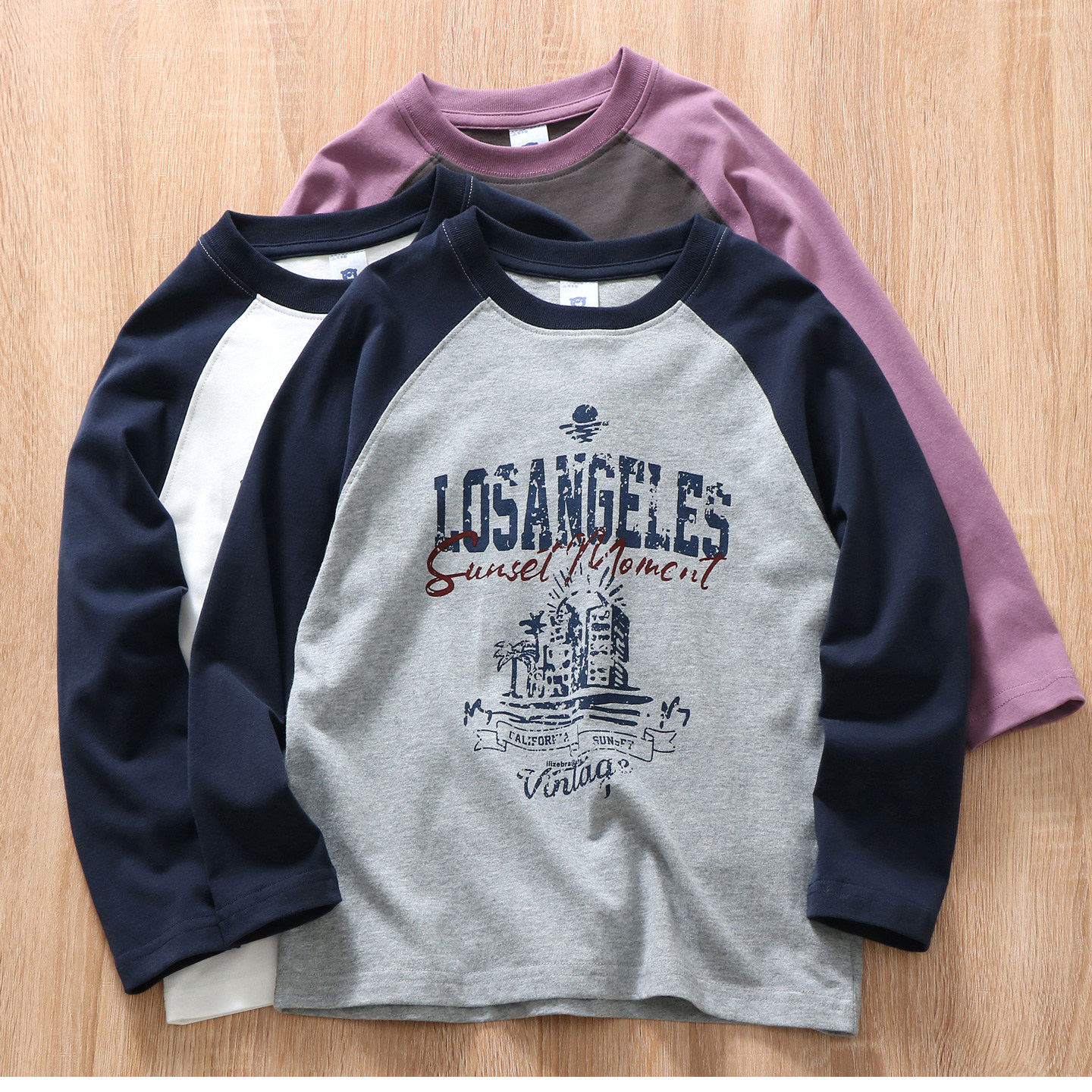 【A类棉】软糯高品质童装男童春秋新款插肩袖T恤儿童打底衫外贸8,童装/婴儿装/亲子装,T恤,淘宝优惠券,粉丝福利购,淘宝优惠卷