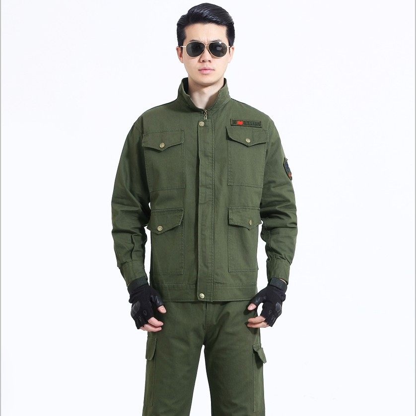 春季纯棉劳保服工装服图片