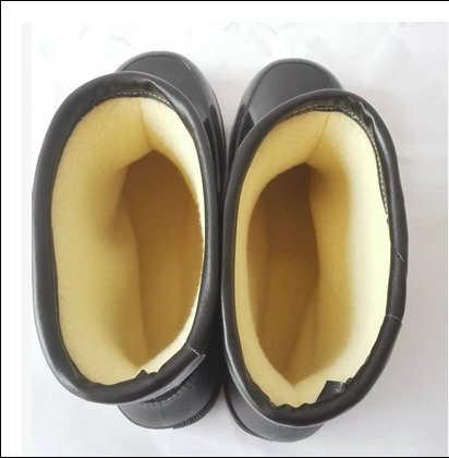 Chaussures - bottes caoutchouc homme pour hiver - semelle tendon - Ref 963963 Image 4