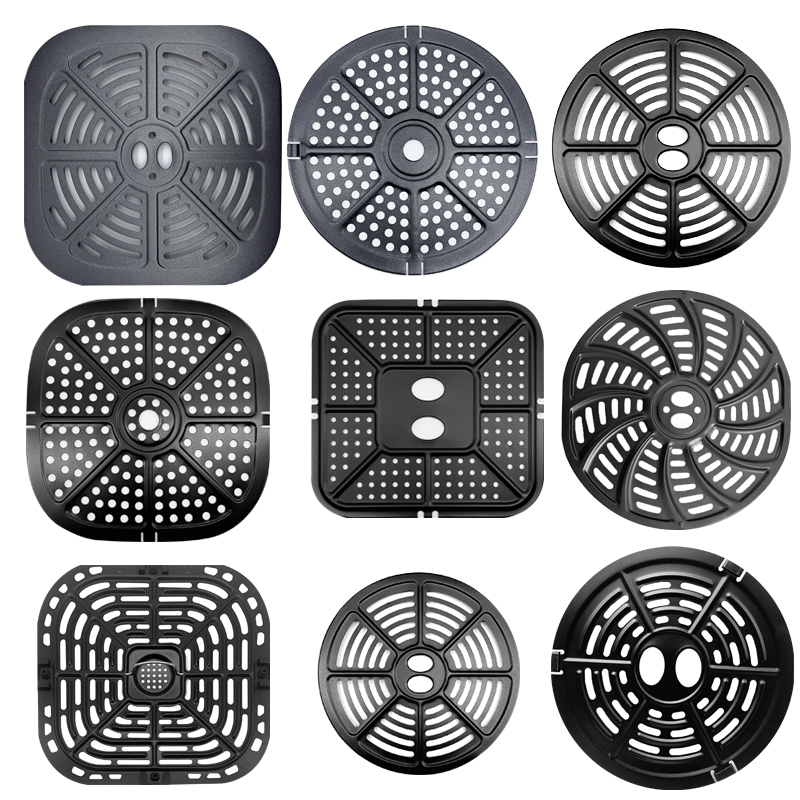 空气炸锅配件隔油盘漏油烤架滤油架篦子蒸片烤盘套硅胶垫隔垫托盘