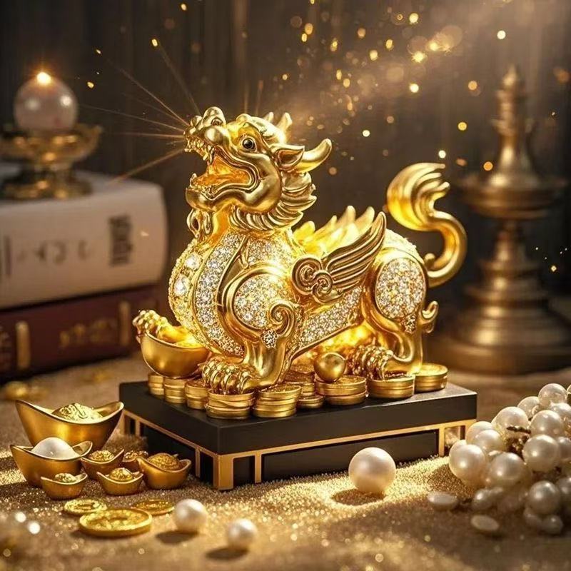 爆款招财聚财转运金蟾墙