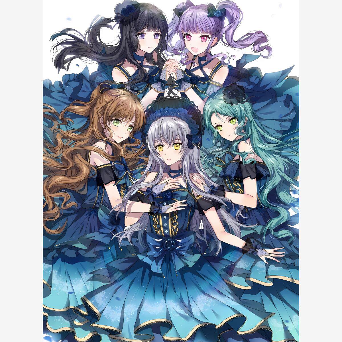 BanG Dream!Roselia周边收藏贴画二次元宿舍房间高颜值床边装饰贴
