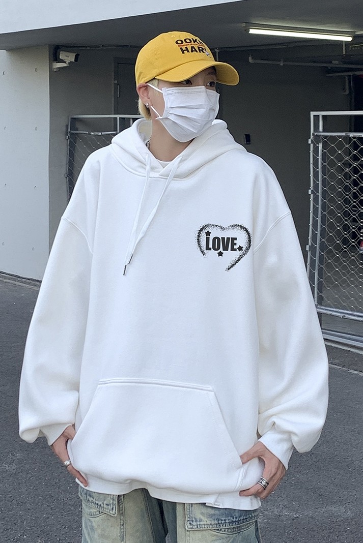 直播品质！重磅加绒新品连帽宽松套头卫衣XZ203-W651加绒-P58,男装卫衣,星座203