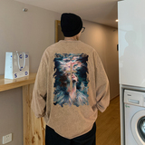 XZ203-CT09-P5822秋新品水洗做旧全棉长袖T恤控价78.，男装T恤，星座203