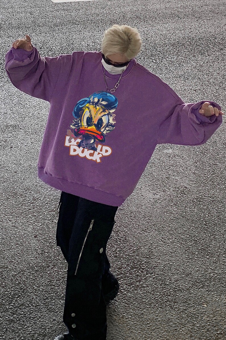 直播品质!秋冬重磅水洗做旧圆领卫衣XZ203-SW621-P58.,男装卫衣,星座203