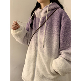 XZ203-YG01-P138冬装新品保暖渐变羊羔毛棉衣外套.，女装棉衣/棉服，星座203