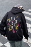直播品质！重磅加绒新品连帽宽松套头卫衣XZ203-W653加绒-P58..，男装卫衣，星座203