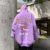 直播品质!秋冬重磅水洗做旧连帽卫衣XZ203-SW640-P68..，男装卫衣，星座203