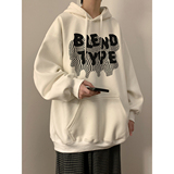 直播品质！重磅连帽宽松卫衣XZ203-W618-P55加绒P65，男装卫衣，星座203