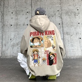 直播品质！重磅加绒新品连帽宽松套头卫衣XZ203-W654加绒-P58，男装卫衣，星座203