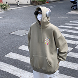 直播品质！重磅加绒新品连帽宽松套头卫衣XZ203-W653加绒-P58..，男装卫衣，星座203