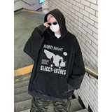 直播品质!23秋冬新品重磅水洗做旧连帽卫衣XZ203-W617-P68.，男装卫衣，星座203