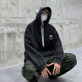 冬装水洗做旧加绒加厚连帽卫衣XZ203-W106加绒-P78，男装卫衣，星座203